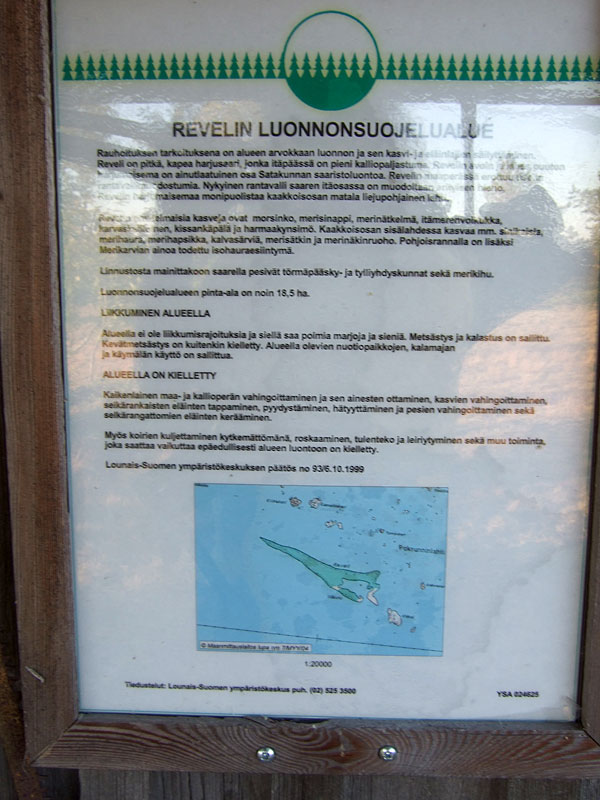 Rauhoituskyltti Rauhoituskyltti