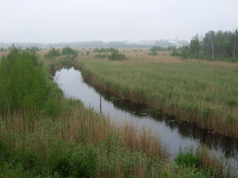 Kirkkojärvi ja kaupunki Kirkkojärvi ja kaupunki
