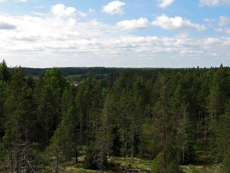 Näkymä luoteeseen Näkymä luoteeseen
