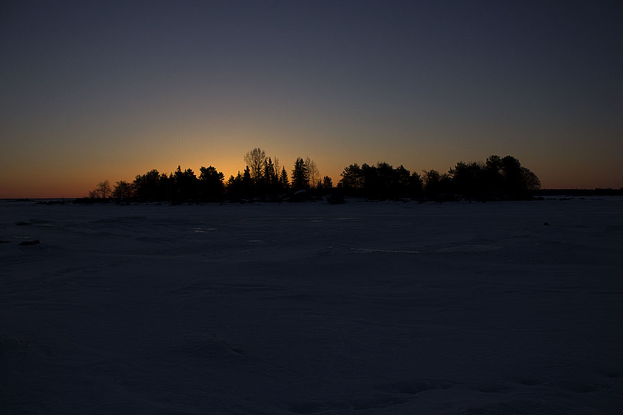 Auringonnousun aikaan