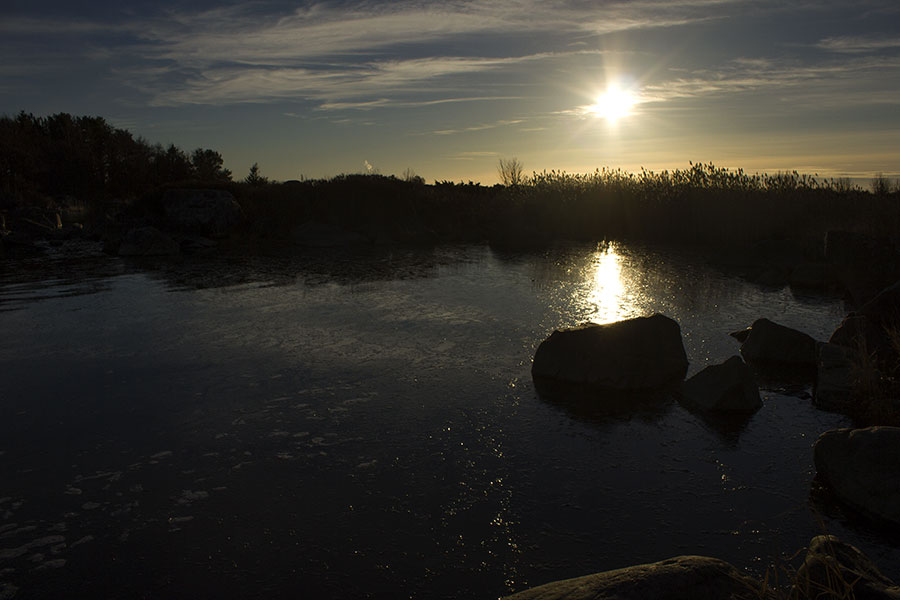 Steenkumppoosi, laguunin jää Steenkumppoosi, laguunin jää