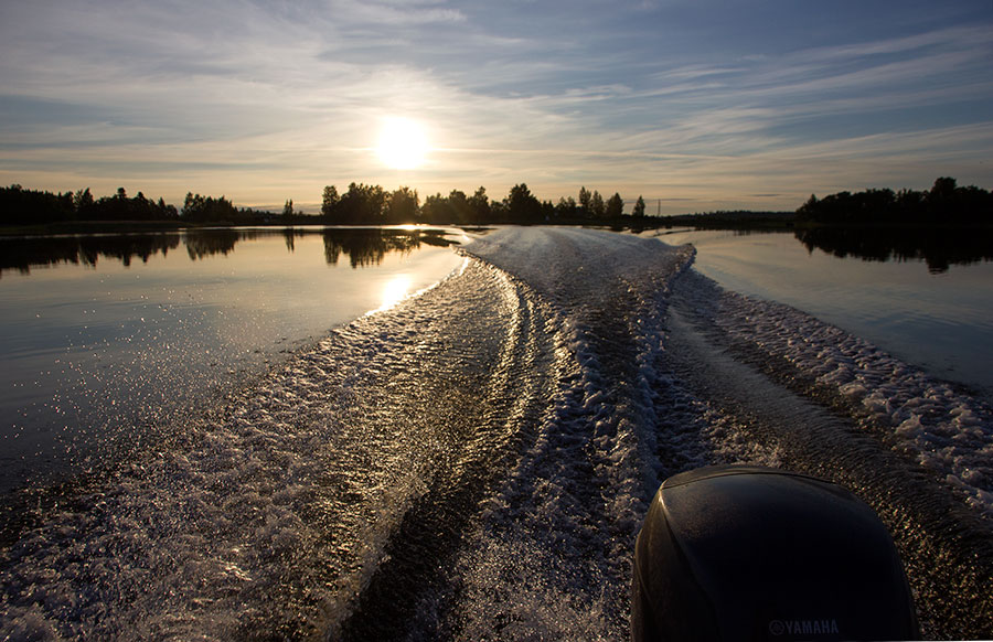 Auringonnousun j�lkeen