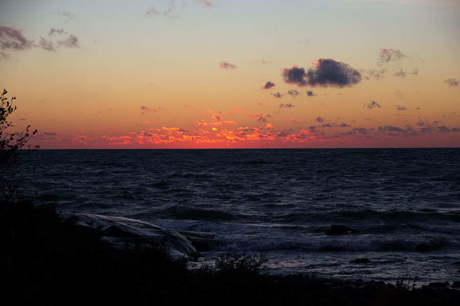 Auringonlaskun j�lkeen