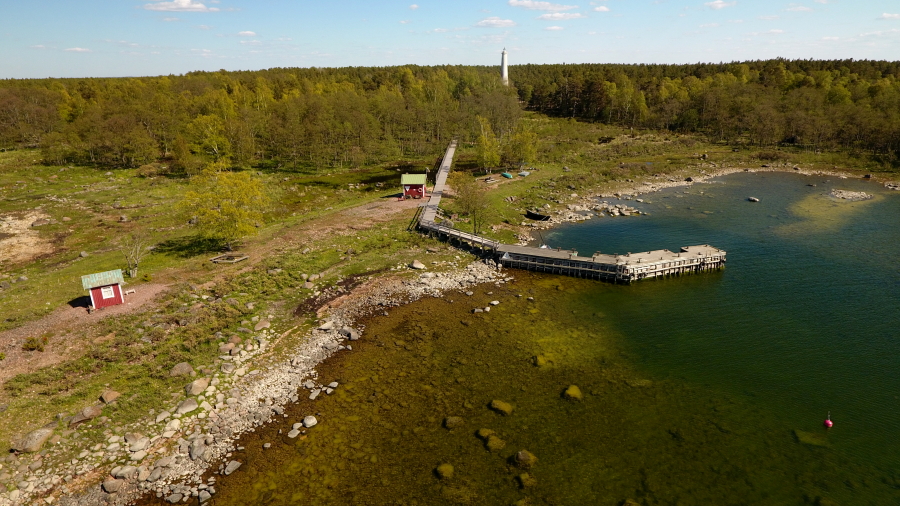Prakala, Kruununm�lj�,
                    majakka ja rakennukset